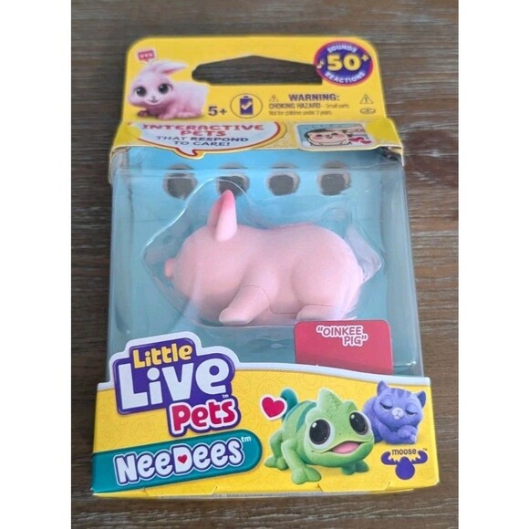 Little Live Pets NeeDees OINKEE PIG Interactive Pets Collectible Toy (2024) 🐷 - Picture 1 of 4